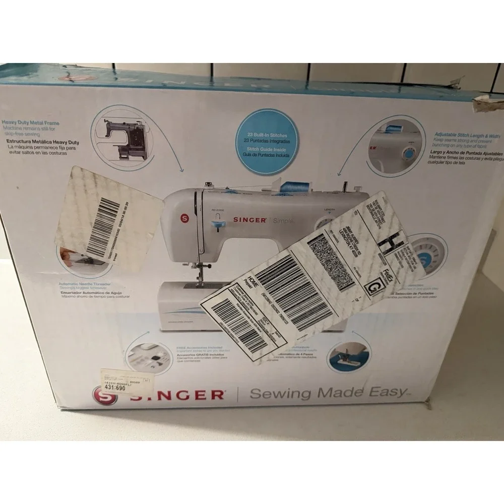 Singer 2263 Simple Mechanical Sewing Machine New Open Box